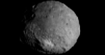 This is the latest view of Vesta captured using the NASA Dawn space probe