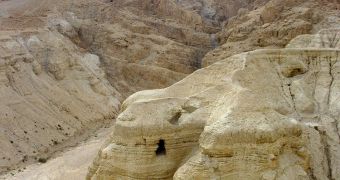 This is one of the 11 caves in which the Dead Sea Scrolls were hidden