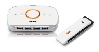 The D-Link UWB Wireless USB Kit