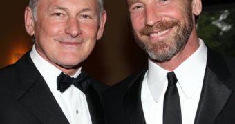 Victor Garber and partner of 13 years Rainer Andreesen