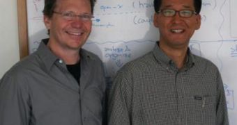 From left to right, UCSD bioengineering professor Bernhard Palsson and project scientist Byung-Kwan Cho have made a breakthrough discovery for genome sequencing