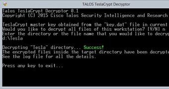 Decryption Tool for TeslaCrypt Ransomware Now Available