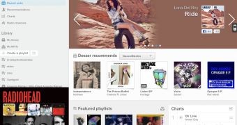 Deezer has added more recommendations to its web app
