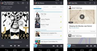 Deezer for Android (screenshots)