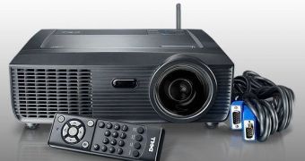 Dell releases a wireless projector with 3D capabilities