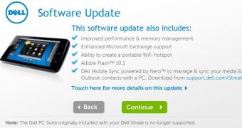 Dell Streak gets Android 2.2 before the end of November