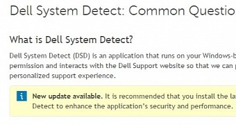 System Detect offers a custom support experience