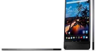 Dell Venue 8 7000 showing its skinny frame