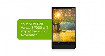 Dell Venue 8 7000 ships out in November