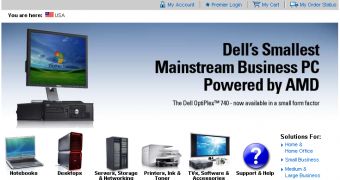 Dell's online site
