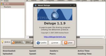 Deluge: For All Your Torrent Needs