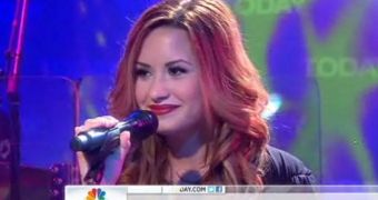 Demi Lovato performs “Give Your Heart a Break” live on Today