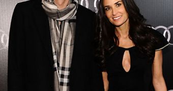 Ashton Kutcher and Demi Moore are talking about the future, not sure divorce is in it, says report