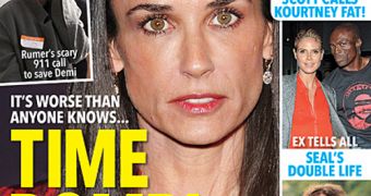 Magazine claims Demi Moore is ticking “time bomb” unless she goes to rehab