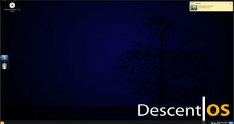 Descent|OS 2.1 desktop