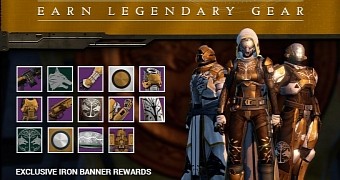Earn rewards in The Iron Banner