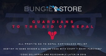 Destiny wants to help Nepal