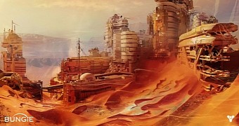 Destiny concept art for Mars