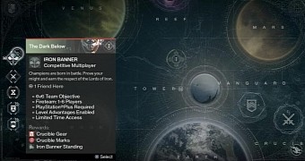 Destiny's Iron Banner Now Live, Accessible Only from Director Interface
