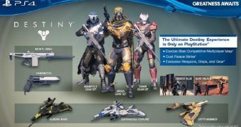 Destiny's PlayStation 3 & 4 Exclusive Content Gets Highlighted by Amazon