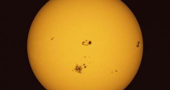 Sunspots can now be detected in their earliest stages of development, while they are still deep within the Sun