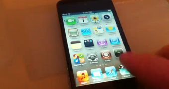iOS 4.2.1 untethered jailbreak on iPod touch 4G (Musclenerd)