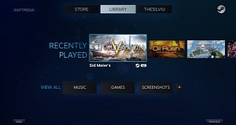 SteamOS in action