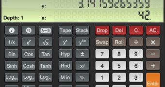 PCalc user interface