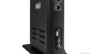 The new TC5 thin client from Devon IT is powered by Atom, can handle dual HD displays