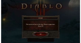 Diablo 3 players are encountering all sorts of errors