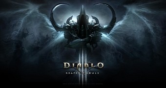 Diablo 3: Reaper of Souls splash screen