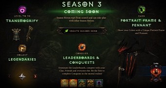 Season 3 for Diablo 3 will run for 4 months