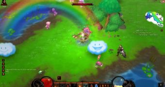 Diablo 3's Whimsyshire level in action