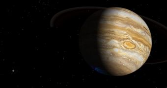 Researchers use lasers to recreate conditions inside giant planets like Jupiter