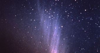 Comet West (C/1975 V1) photographed in early March 1976