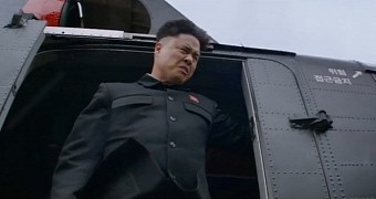 Randall Park playing Kim Jong-un