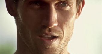 Andrew Cooper plays the hunk in the new ad for Diet Coke