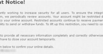 Digital Currency Users Warned of “Account Security Update” Phishing Scams