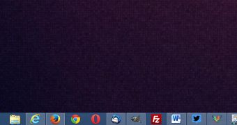 This is what Windows 8.1 looks like without a Start button