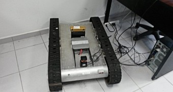 FirstLook-based S&R robot