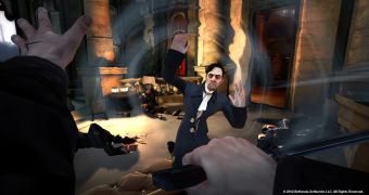 Use supernatural powers in Dishonored