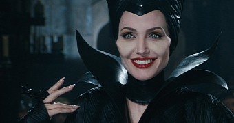 Angelina Jolie as Maleficent in the 2014 Disney live-action pic of the same name