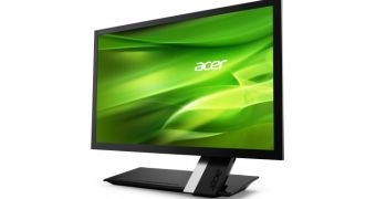 An Acer monitor
