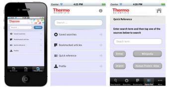 Thermo Scientific Gene News app promo
