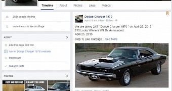Fake Dodge Charger 1970 giveaway