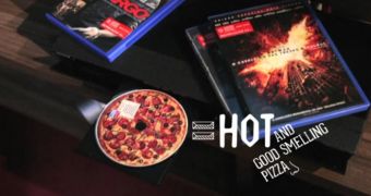 Domino's DVDs Smell like Pizza, Become Pizzas After Being Played