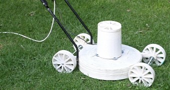3D printed lawnmower