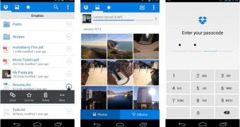 Dropbox for Android (screenshots)