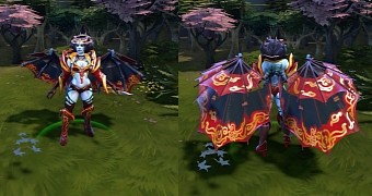 Queen of Pain has a new set in Dota 2