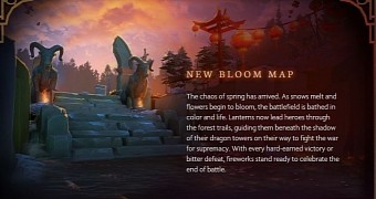 Dota 2 is getting a New Bloom-themed map